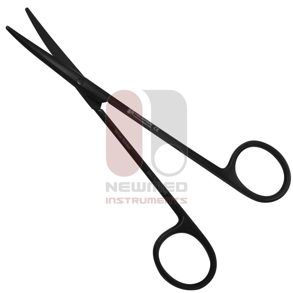 Ceramic Cut Metzenbaum Slim Scissors - Tungsten carbide blades with a micro serrated edge